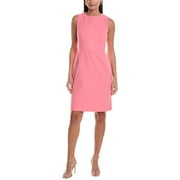 Anne Klein womens Heavy Liberty Stretch Sheath Dress, 6, Pink